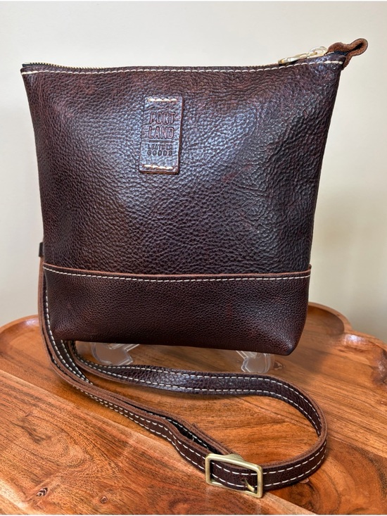 Portland Leather Festival Crossbody Cold Brew NWT - Picture 3 of 16